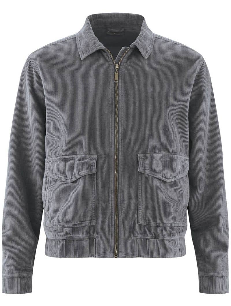 Cazadora de pana hombre de cáñamo y algodón orgánico - Imagen 4