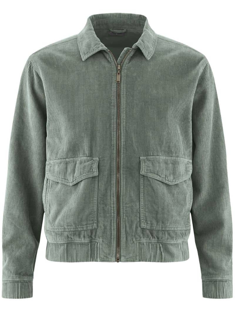 Cazadora de pana hombre de cáñamo y algodón orgánico - Imagen 5