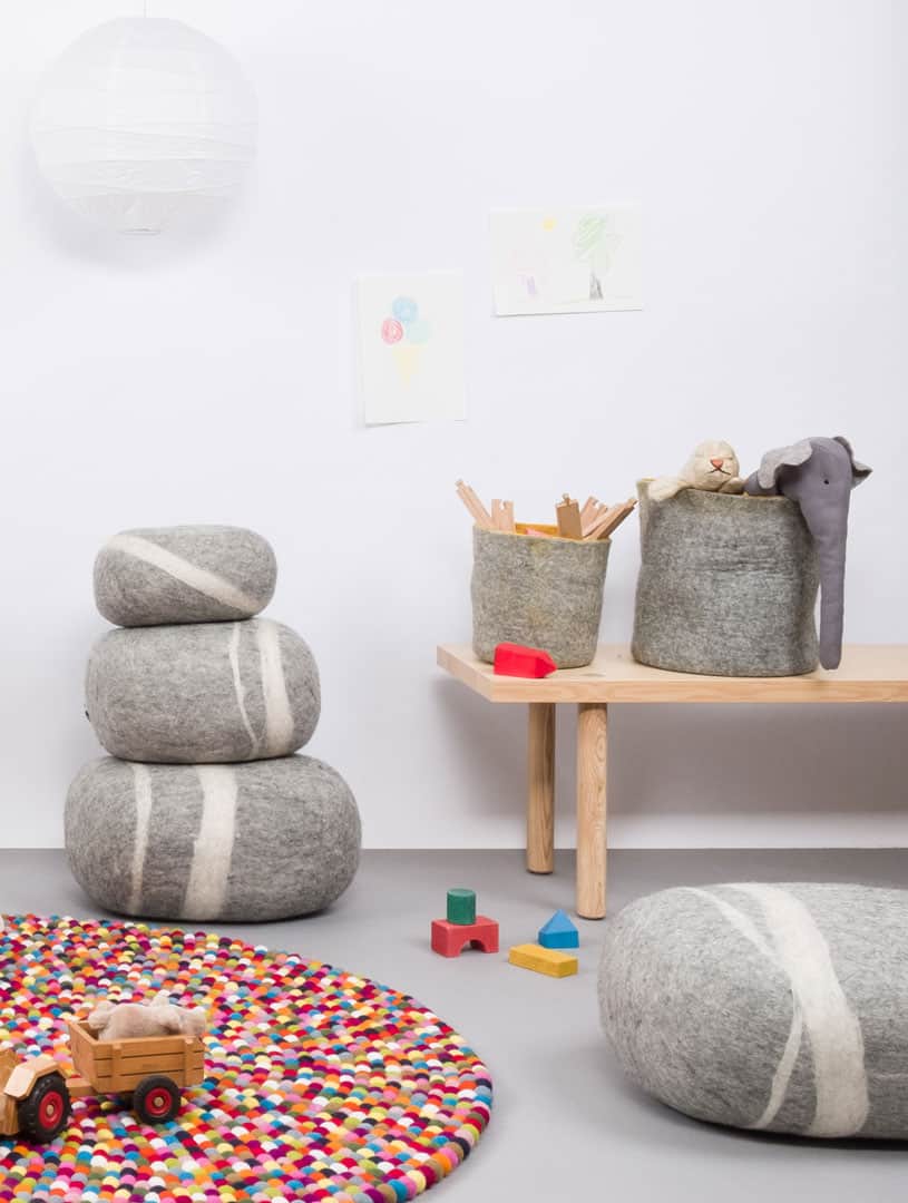 Cesta almacenaje de fieltro multiusos - Imagen 6