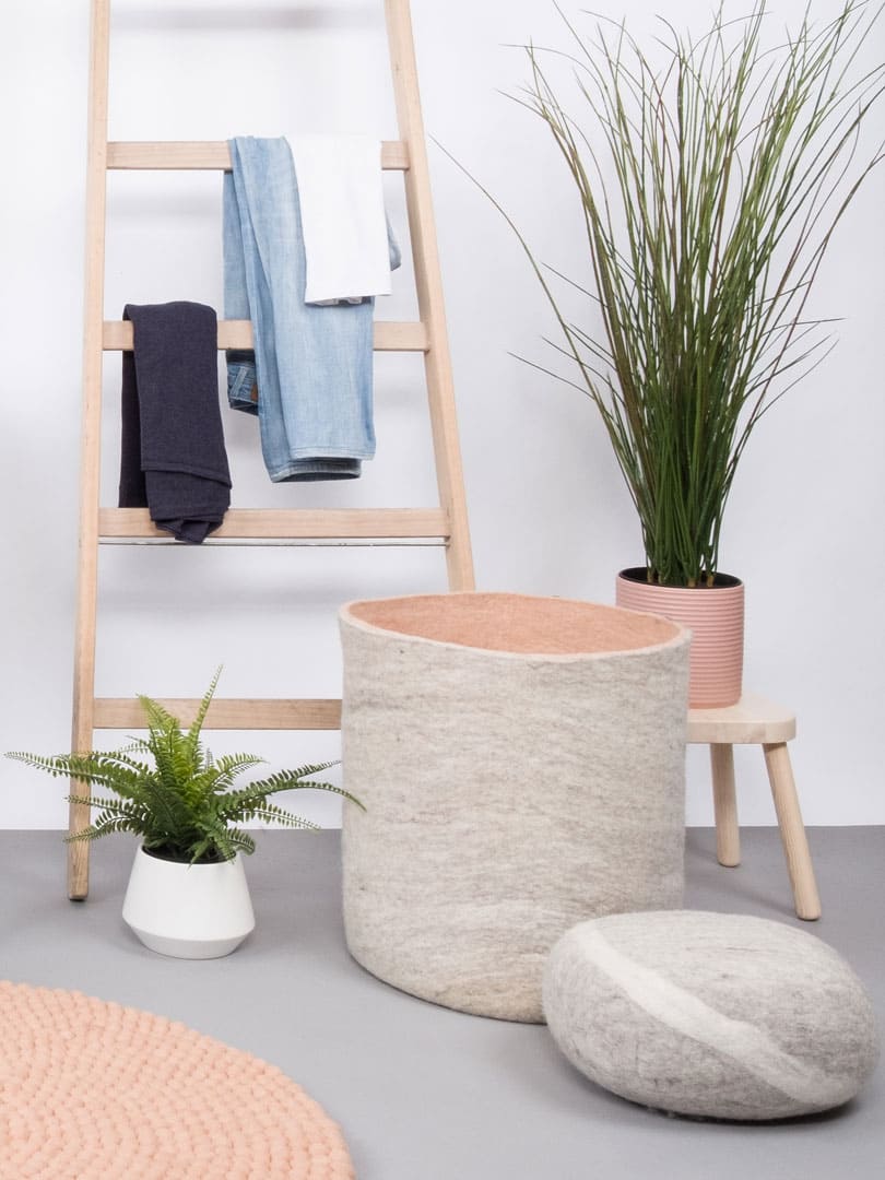 Cesta almacenaje de fieltro multiusos - Imagen 3