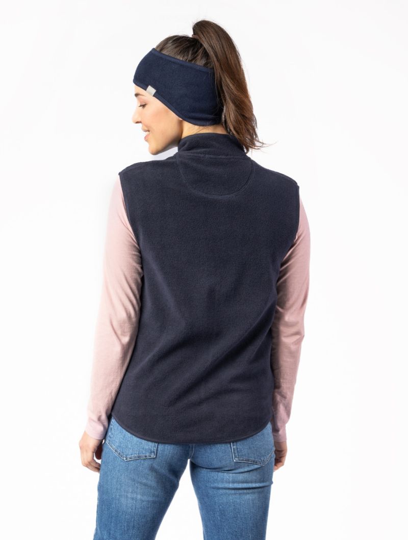 Chaleco polar mujer 100% algodón orgánico - Imagen 4