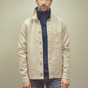 Chaqueta hombre de cáñamo y algodón ecológico