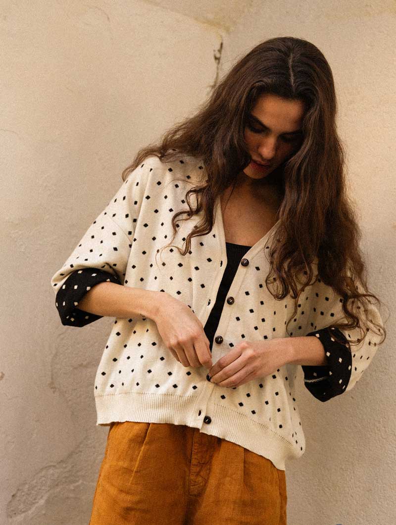 Chaqueta oversize mujer, «Universo» - Imagen 3