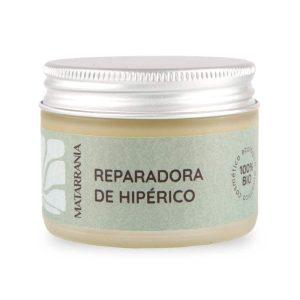 Crema antiinflamatoria y cicatrizante ecológica de hipérico