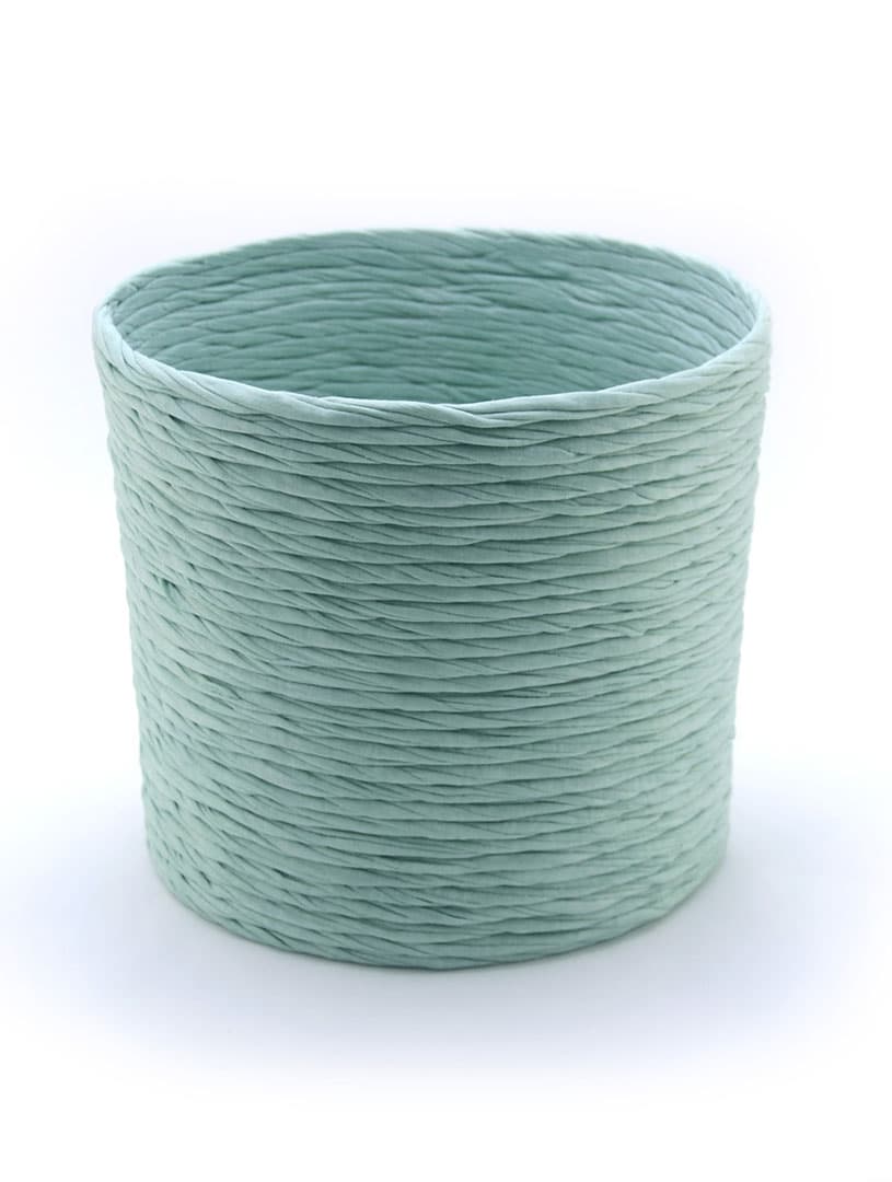 Cubre macetas de tela reciclada - Imagen 6