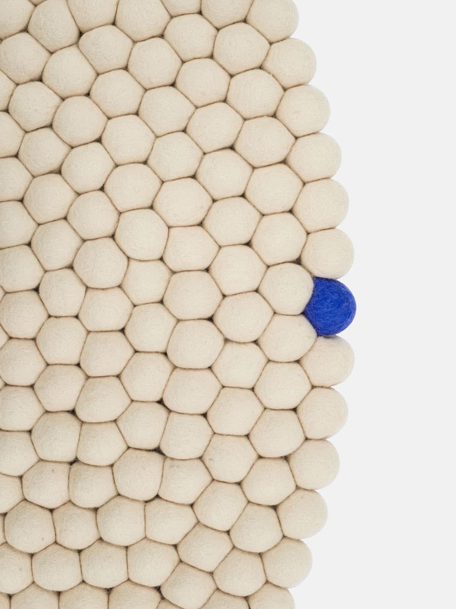 Alfombra circular con punto - Imagen 4