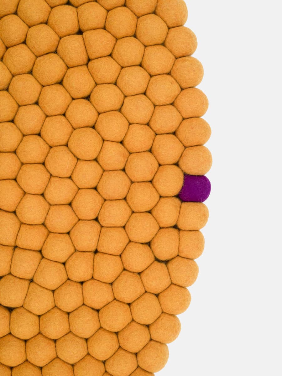 Alfombra circular con punto - Imagen 3