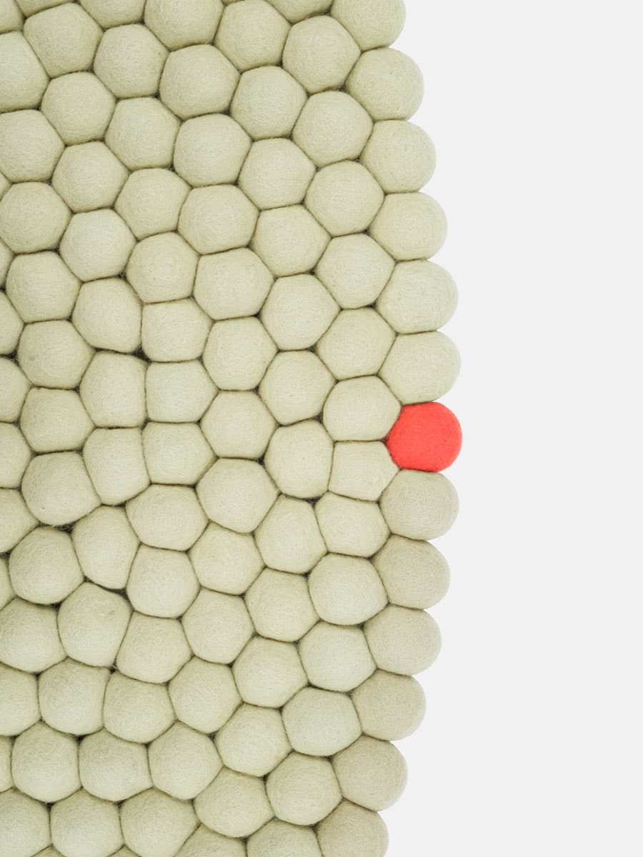 Alfombra circular con punto - Imagen 5