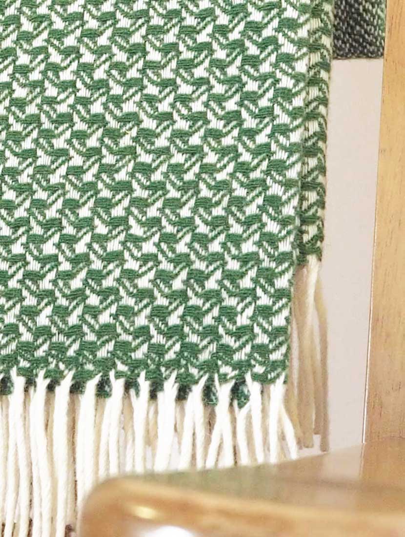 Manta ‘Golondrina’ portuguesa de lana - Imagen 3