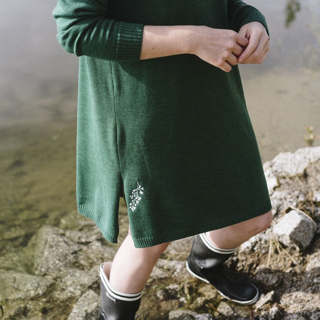 Vestido de lana merino Marea Baja - Imagen 3