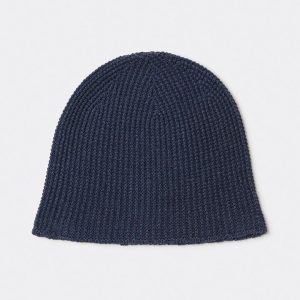 Gorro azul marino 100% sostenible