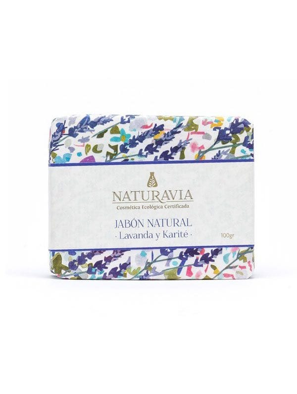 Jabón de lavanda y karité para piel seca