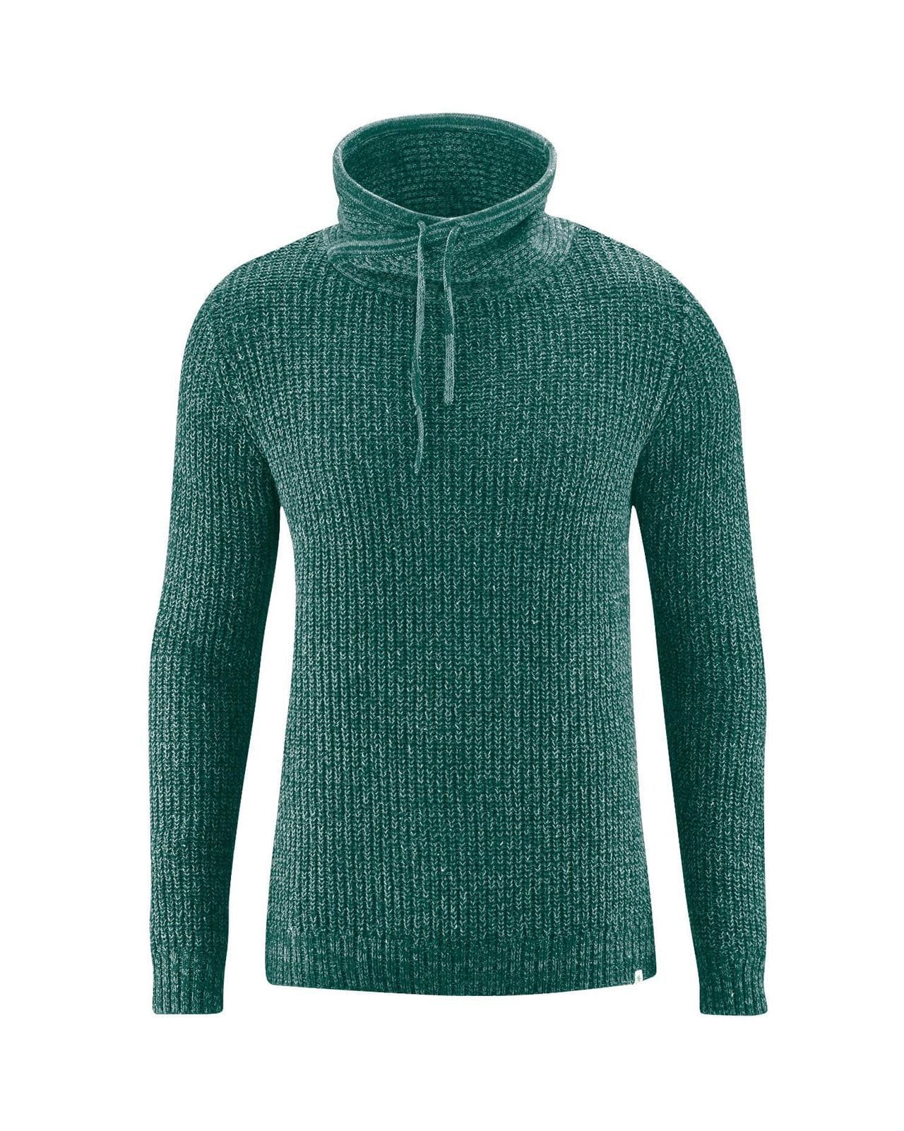 Jersey hombre de cuello alto de fibras naturales - Imagen 3