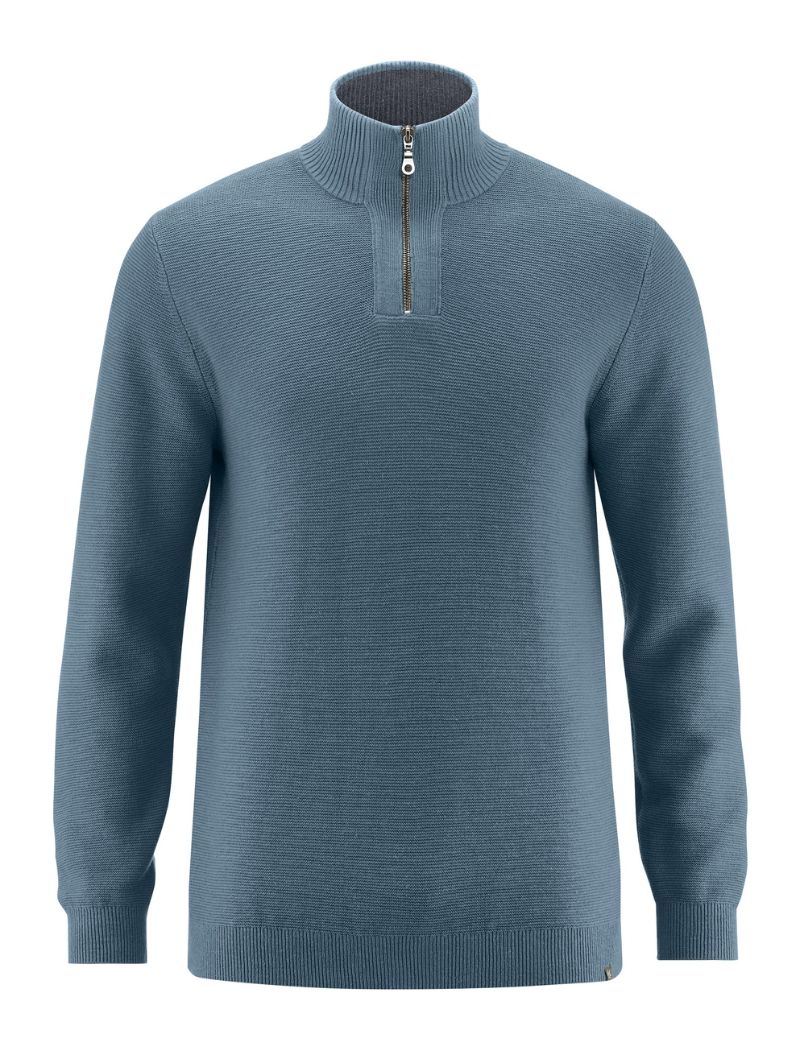 Jersey troyer cáñamo y algodón orgánico hombre - Imagen 6