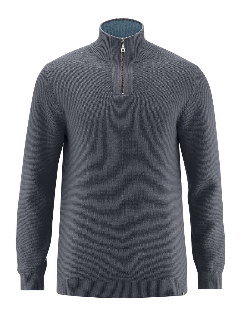 Jersey troyer cáñamo y algodón orgánico hombre - Imagen 7