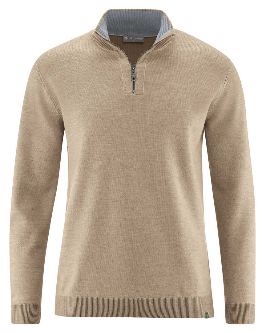 Jersey troyer de lana para hombre - Imagen 6