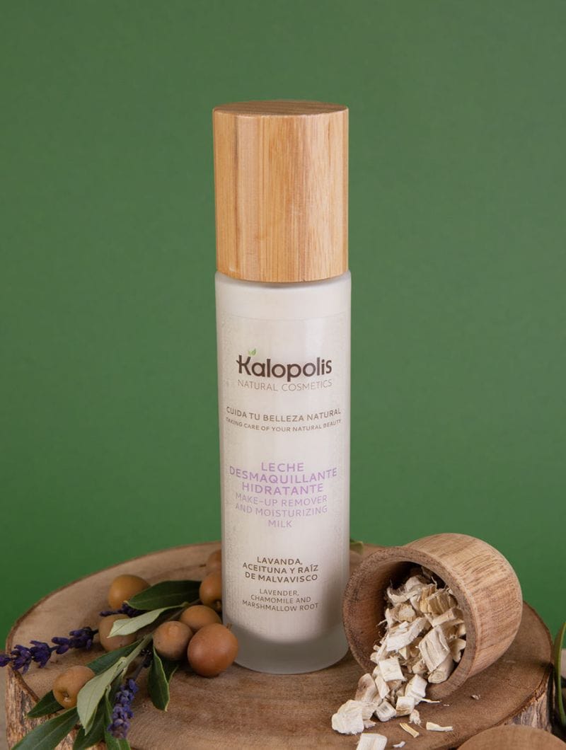 Leche desmaquillante de lavanda, aceituna y malvavisco - Imagen 4