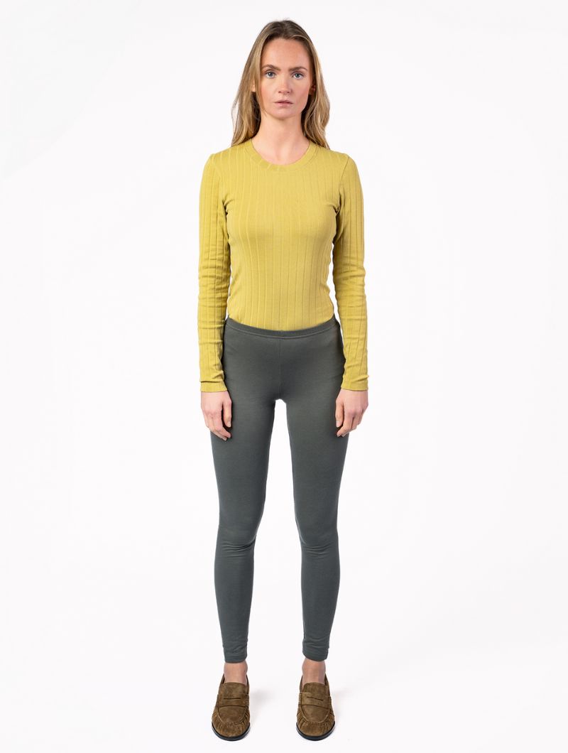 Leggings gruesos mujer de algodón orgánico - Imagen 5