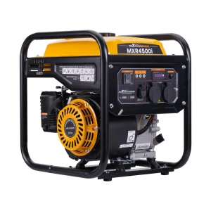maXpeedingrods Inverter Generador Portátil 3500W Gasolina 4 tiempos con 2 tomas de 230V, Estación de Energía Eléctrica Doméstico, Silencioso y Ligero para Camping Autocaravana Apagón Construcción