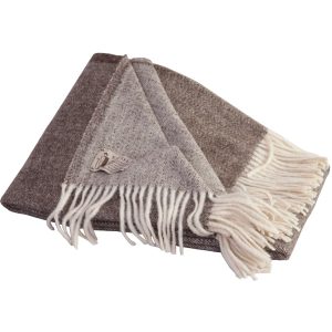 Manta de lana de doble cara ecológica