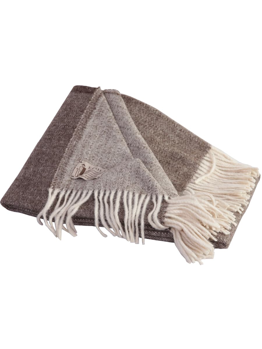 Manta de lana de doble cara ecológica - Imagen 2