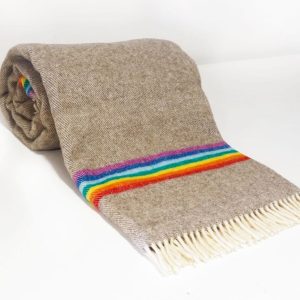 Manta Maragata con Arcoiris