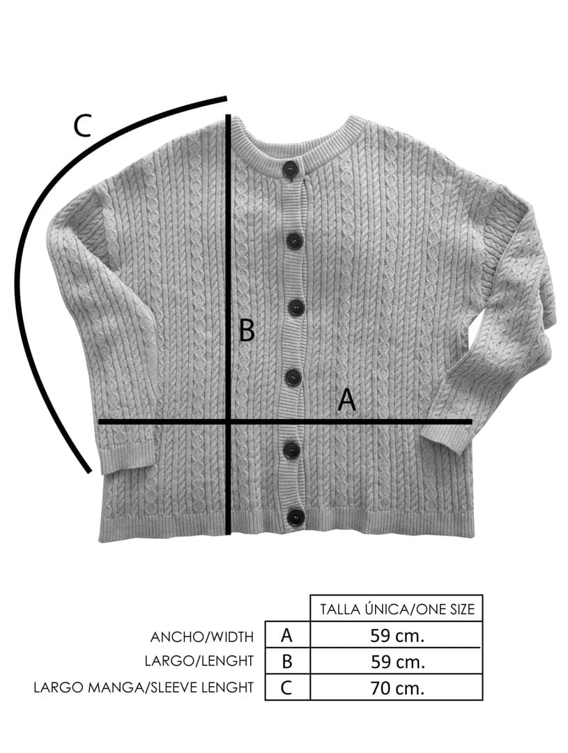 Chaqueta de ochos color lavanda - Imagen 8