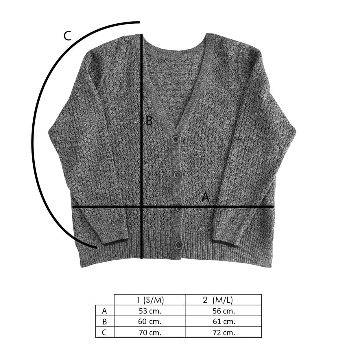 Chaqueta de lana reversible verde - Imagen 8