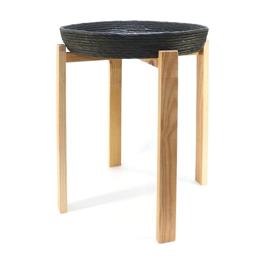 Mesa auxiliar redonda de diseño sostenible - Imagen 5