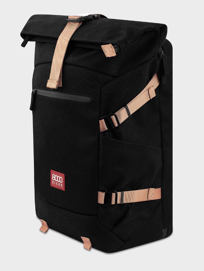 Mochila expandible 45L sostenible de cáñamo - Imagen 7