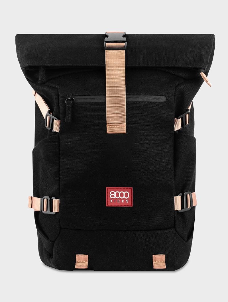 Mochila expandible 45L sostenible de cáñamo - Imagen 3