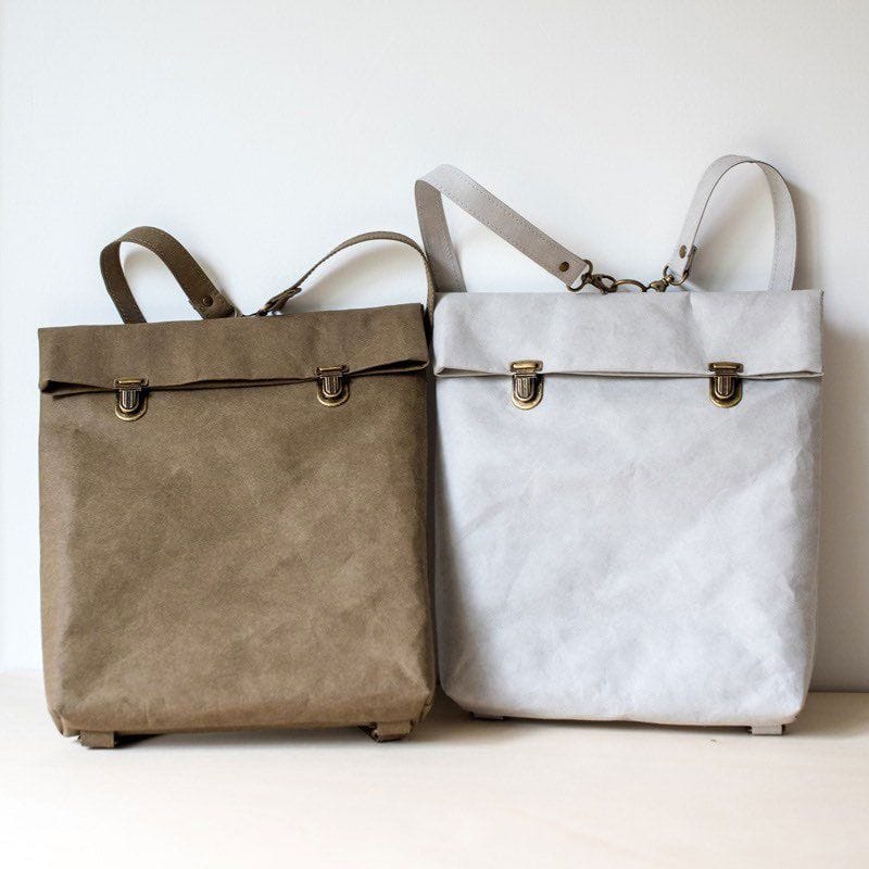 Mochila papel backpack pequeña - Imagen 2