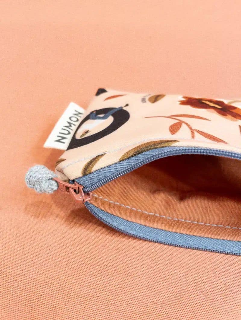 Monedero reciclado estampado de letras - Imagen 3