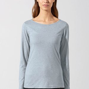 Camiseta mujer manga larga de algodón ecológico