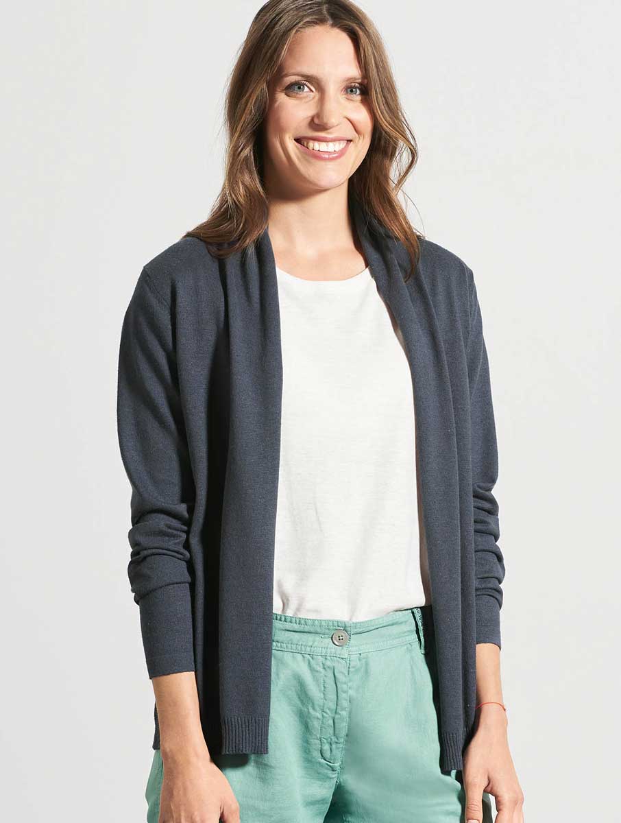 Chaqueta de punto sin botones 100% sostenible - Imagen 3