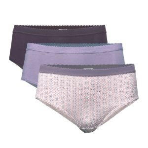 Pack 3 bragas estampadas de algodón orgánico