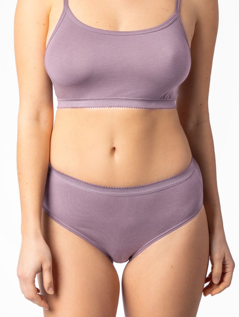 Pack 3 bragas estampadas de algodón orgánico - Imagen 3