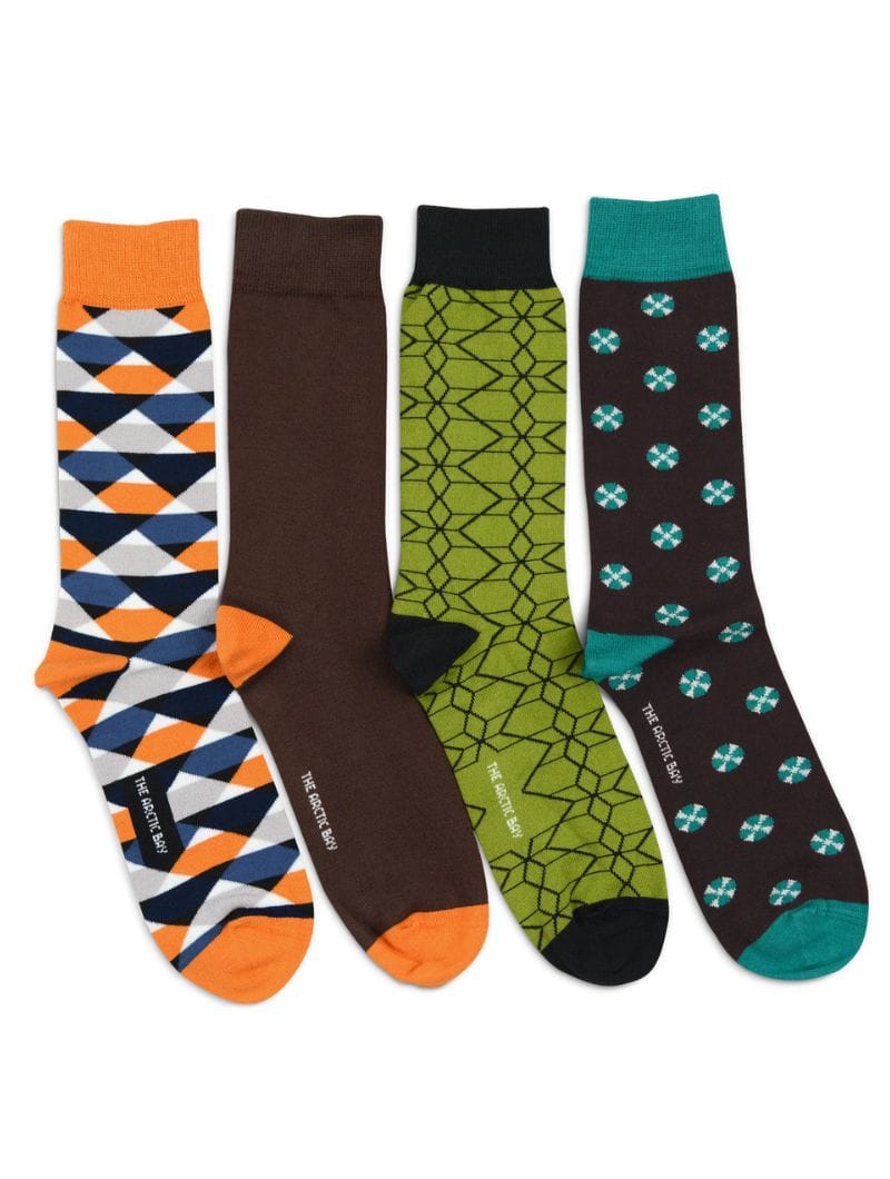 Pack 4 calcetines Gea de algodón orgánico - Imagen 3