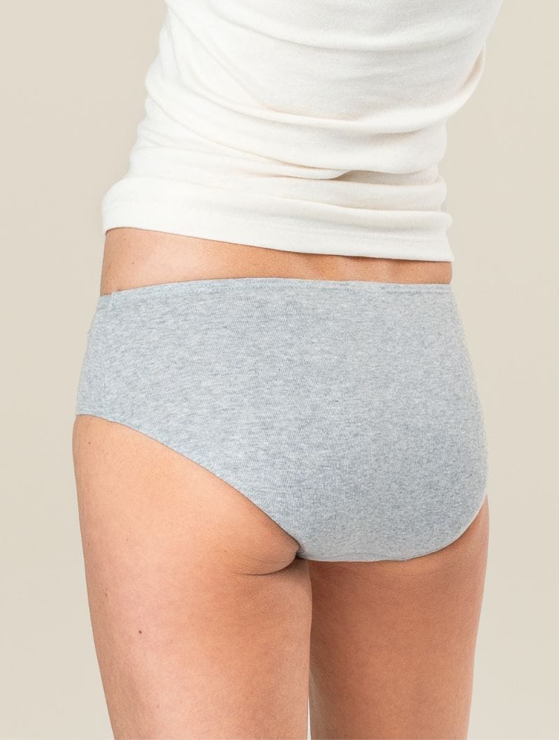 Pack 2 braguitas de colores lisos 100% algodón orgánico - Imagen 6