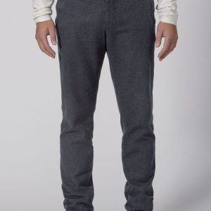 Pantalón chino de sarga para hombre