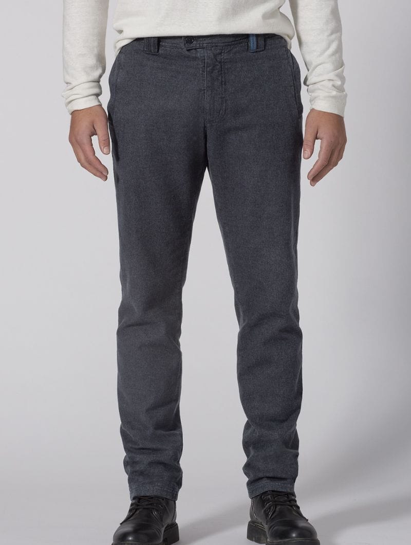 Pantalón chino de sarga para hombre - Imagen 2