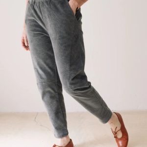 Pantalón pana cintura elástica de algodón orgánico