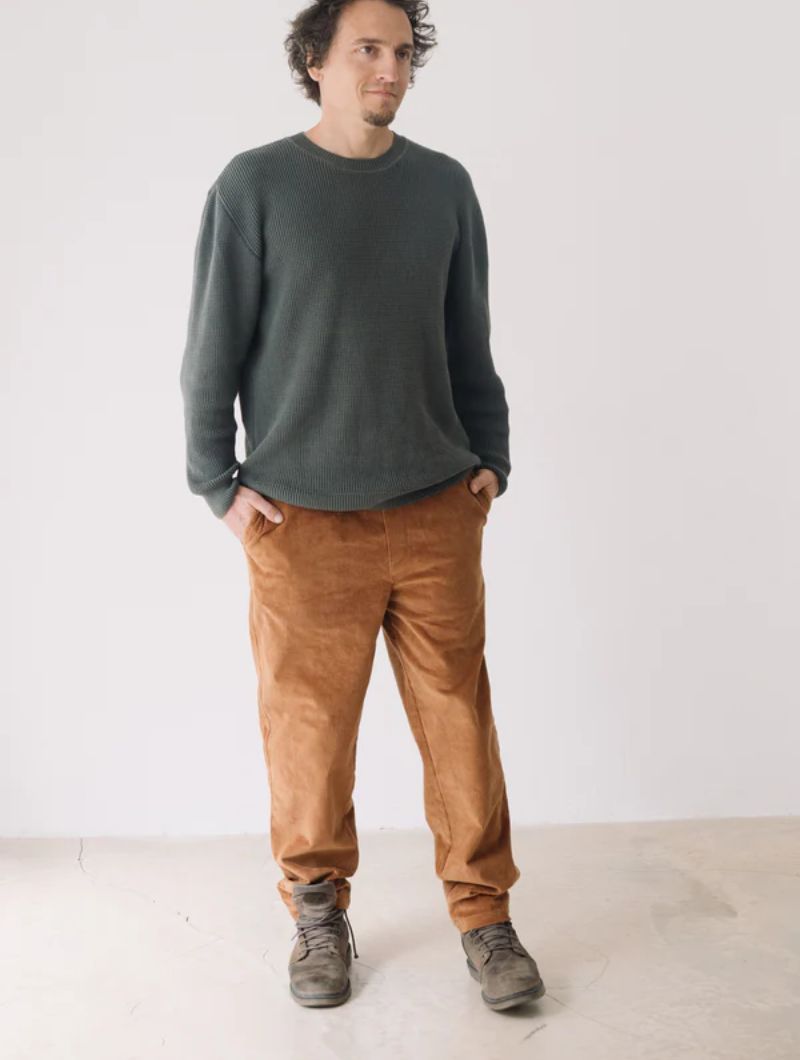 Pantalón de pana hombre de algodón orgánico - Imagen 8