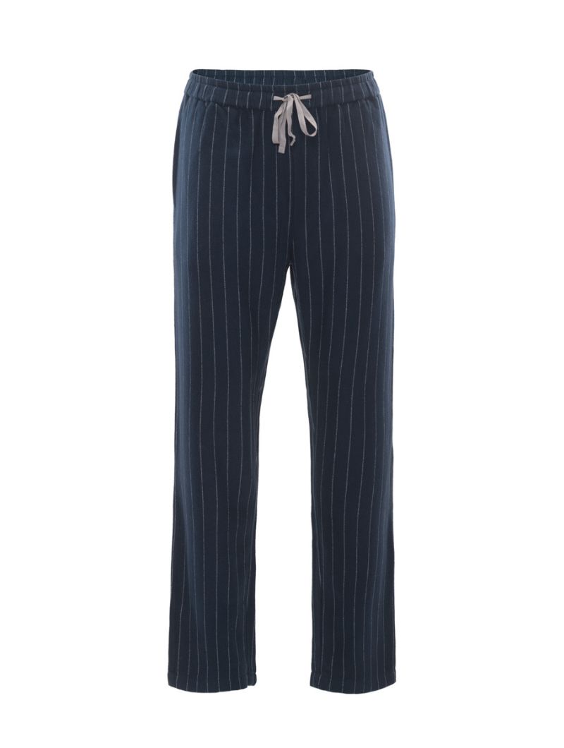 Pantalón pijama a rayas de algodón orgánico - Imagen 7