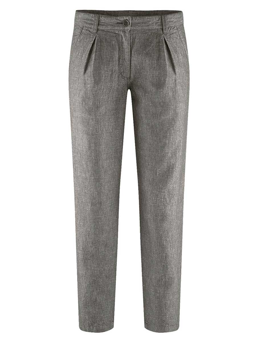 Pantalones chinos mujer de cáñamo orgánico - Imagen 4