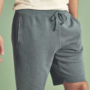 Pantalón corto deportivo en mezcla de cáñamo ecológico