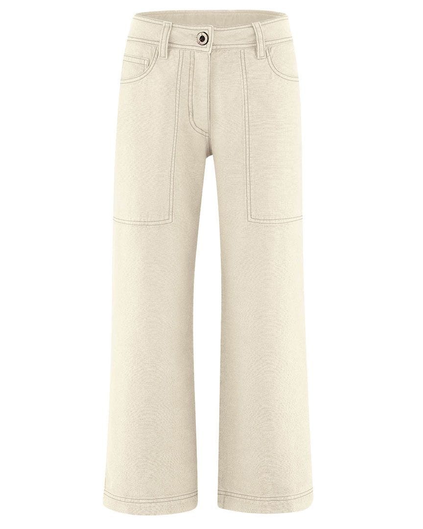 Pantalones culotte de cáñamo para mujer - Imagen 5