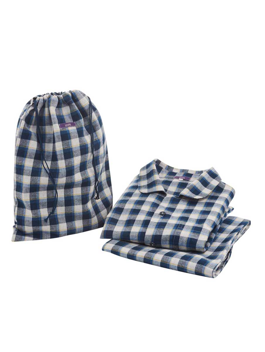 Pijama invierno hombre de cuadros ecológico - Imagen 6
