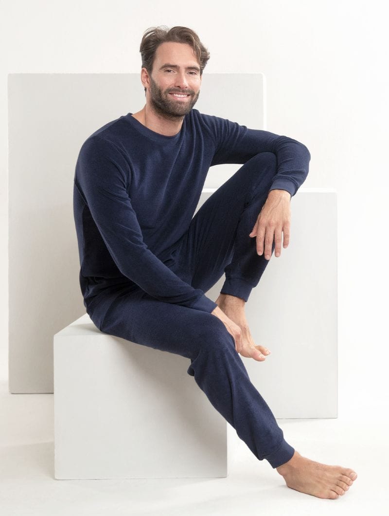 Pijama felpa hombre 100% ecológico