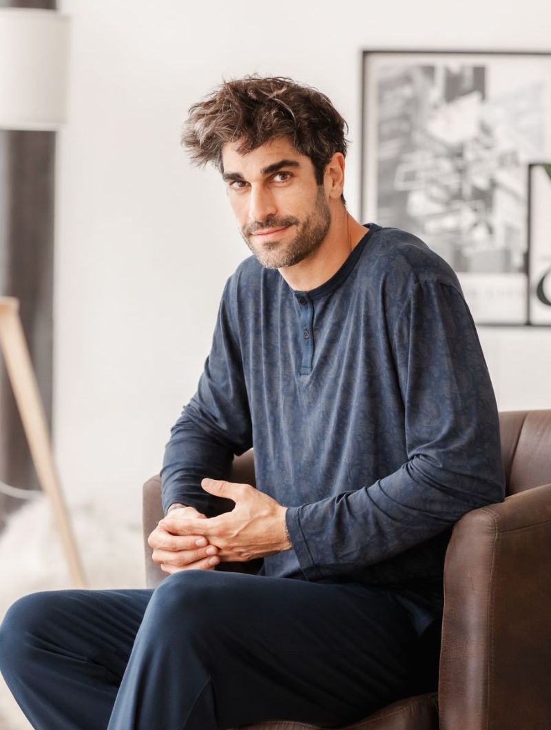 Pijama invierno hombre Luxury modal - Imagen 5